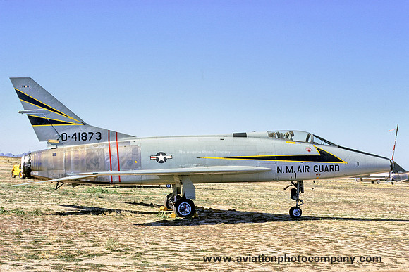 USAF New Mexico ANG 188 TFS North American F-100C Super Sabre 54-1873 (1973)