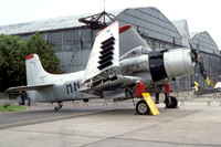 French Air Force Douglas A-1E Skyraider 126877/MN (1977)
