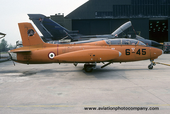 Italian Air Force 6 Stormo Macchi MB-326 MM54219/6-45 (1986)