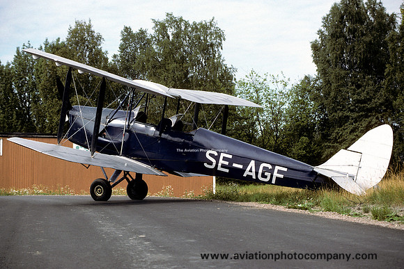 De Havilland DH.60G III Moth Major SE-AGF (1983)