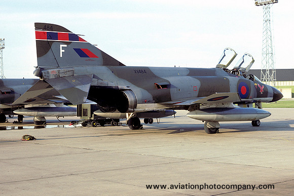 RAF 23 Squadron McDonnell F-4M Phantom FGR.2 XV484/F (1975)