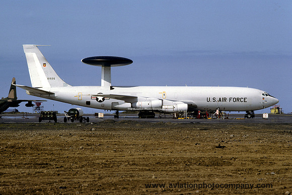 USAF 552 AEW Boeing E-3A Sentry 76-1605 (1980)