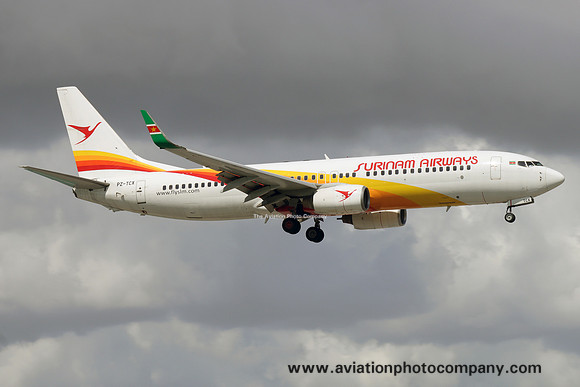 Surinam Airways Boeing 737-8Q8 PZ-TCX (2024)