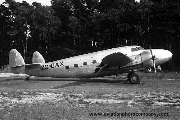 Lockheed Lodestar ZS-DAX (1949)