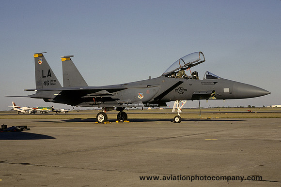 USAF 405 TTW 461 TFTS McDonnell Douglas F-15E Strike Eagle 87-0187/LA (1990)