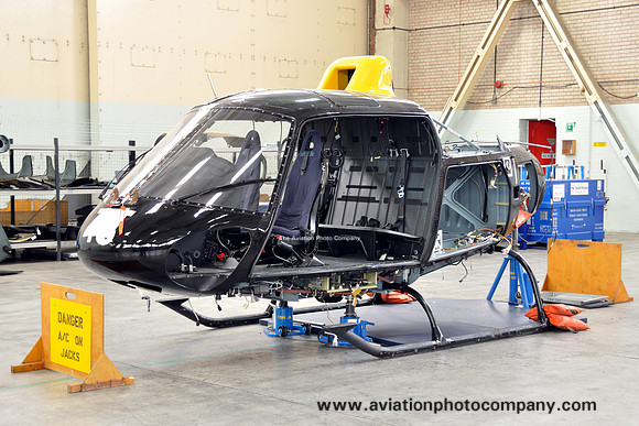 RAF Aerospatiale Squirrel HT.2 ZJ245 stored at RAF Shawbury (2011)