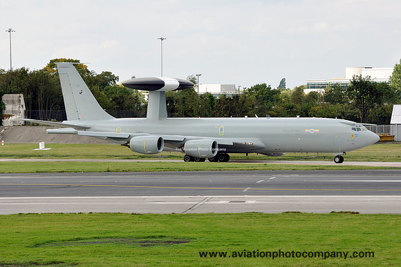 RAF 8 Squadron Boeing E-3D Sentry AEW.1 ZH103 at Manchester IAP (2010)