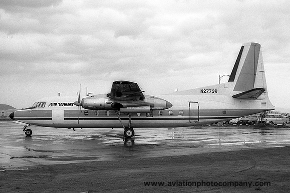 Air West Fairchild F-27A N2779R (1969)