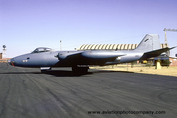 South African Air Force 12 Squadron English Electric Canberra B(I).8 455 (1987)