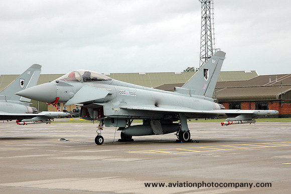 RAF 17 Squadron BAE Typhoon FGR.4 ZJ947/AH at RAF Coningsby (2012)