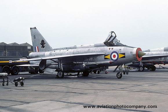 RAF 11 Squadron English Electric Lightning F.6 XS904/A (1975)