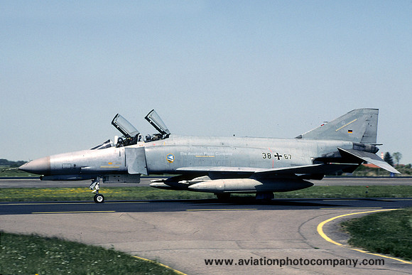 German Air Force JG74 McDonnell F-4F Phantom 38+67 (2003)