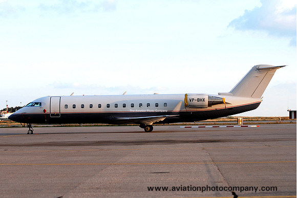 Carre Aviation Ltd Canadair CRJ-100 VP-BHX at Malta Luqa IAP (2008)