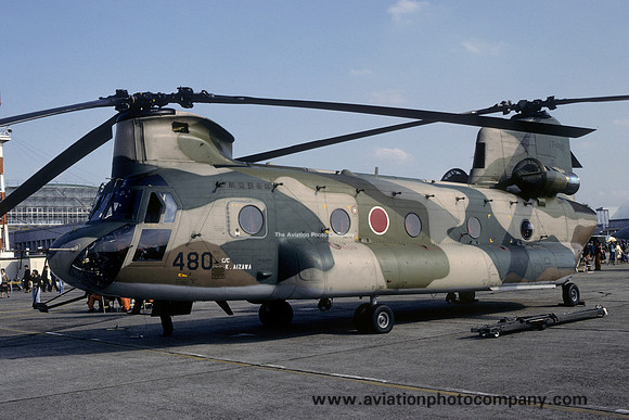 JASDF ARW Boeing CH-47J Chinook 17-4480 (1992)