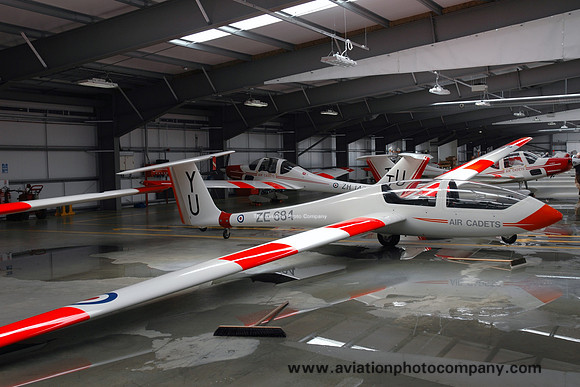 RAF Air Cadets Grob Viking TX.1 ZE684/YU at RAF Syerston (2012)