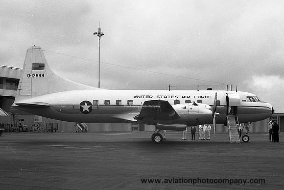 USAF 513 TAW Convair VT-29B 51-7899 (1975)