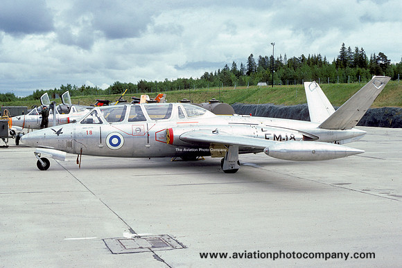 Finnish Air Force Fouga CM.170 Magister FM-18 (1977)