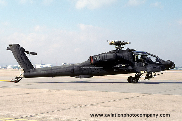 US Army Hughes AH-64A Apache 87-0454 at Rhein Main AB (2000)