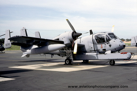 US Army Georgia ArNG 159 MICo Grumman OV-1D Mohawk 68-15950 (1985)