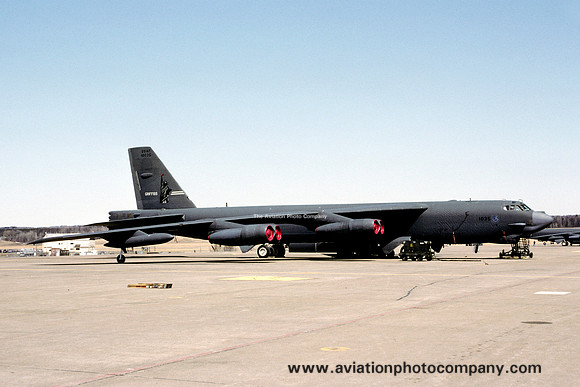 USAF 416 WG Boeing B-52H Stratofortress 61-0035 (1992)