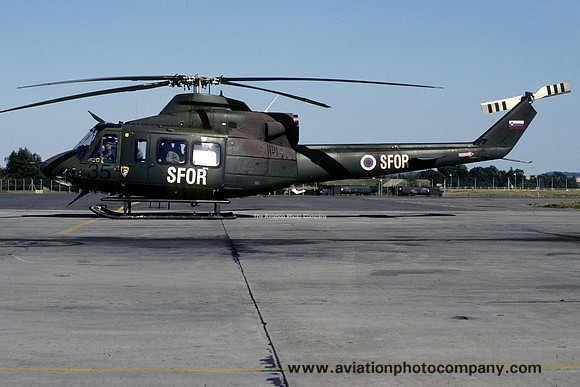 Slovenian Air Force/SFOR Bell 412EP H2-35 (1999)