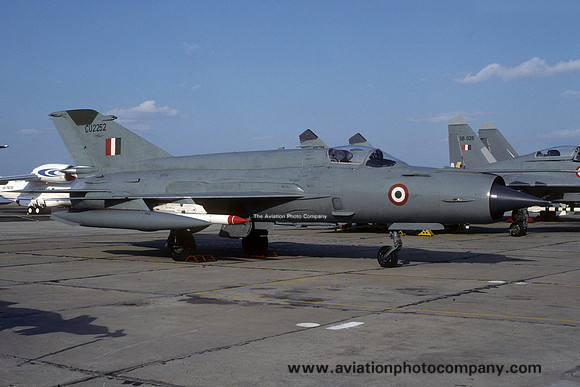 Indian Air Force 3 Squadron Mikoyan MiG-21FL CU2252 (2003)