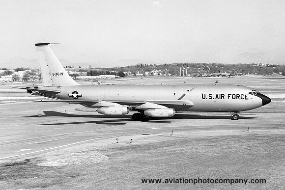 USAF 2 BW Boeing KC-135A 56-3619 at Offutt AFB (1983)