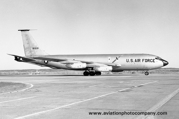 USAF 92 BW Boeing KC-135A 59-1501 at Offutt AFB (1982)