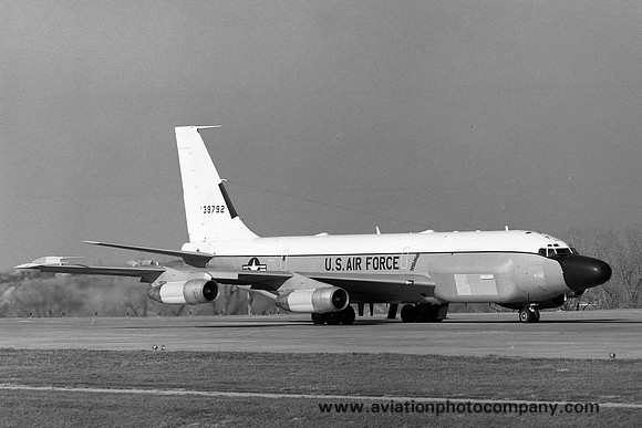 USAF 55 SRW Boeing RC-135U 63-9792 at Offutt AFB (1981)
