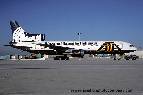 America Trans Air (ATA) Lockheed L-1011 Tristar N192AT 'Pleasant Hawaiian Holidays' (1998)