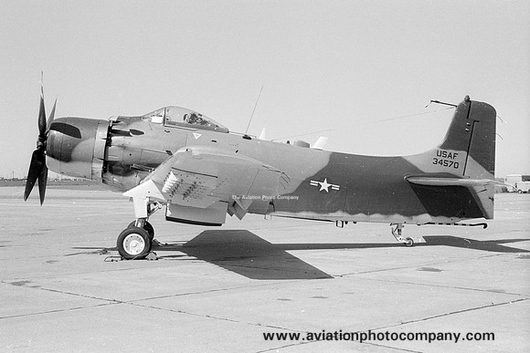 USAF Douglas A-1H Skyraider 134570 (1968)
