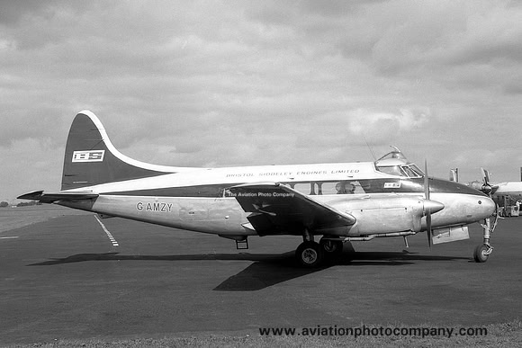 Bristol Siddeley Engineers Ltd De Havilland DH.104 Dove G-AMZY at Newcastle