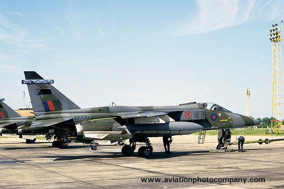 RAF 6 Squadron Sepecat Jaguar GR.1 XX730 (1977)