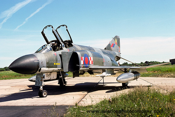 RAF 56 Squadron McDonnell F-4M Phantom FGR.2 XT891/Z (1977)