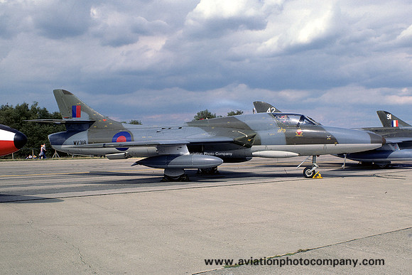 RAF 237 OCU Hawker Hunter T.7 WV318 (1977)