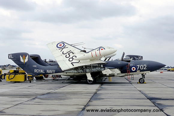 Royal Navy 766 Squadron De Havilland Sea Vixen FAW.2 XJ582/VL702 (1968)