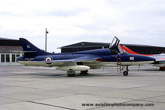 Royal Navy FOFT Hawker Hunter T.8 XL584/VL (1969)