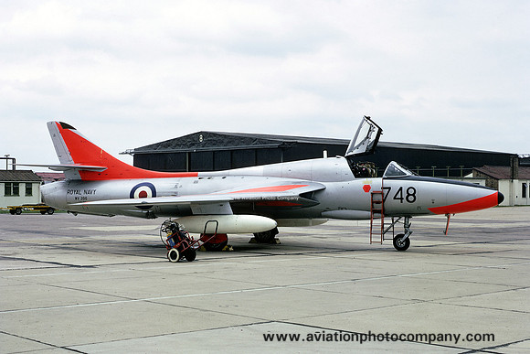 Royal Navy Aircraft Direction School Hawker Hunter T.8 WV398/748 (1969)