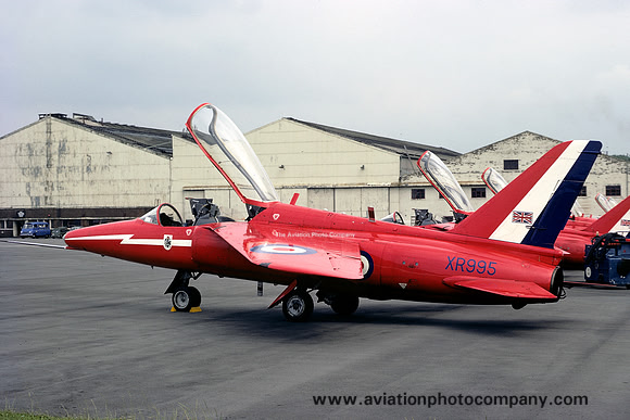 RAF Red Arrows Folland Gnat T.1 XR995 (1968)
