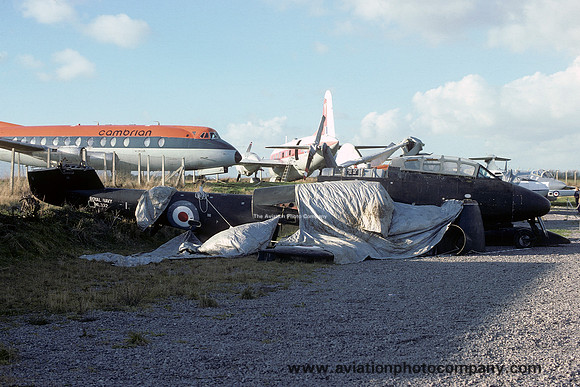 Royal Navy Gloster Meteor T.7 WL332 (1978)
