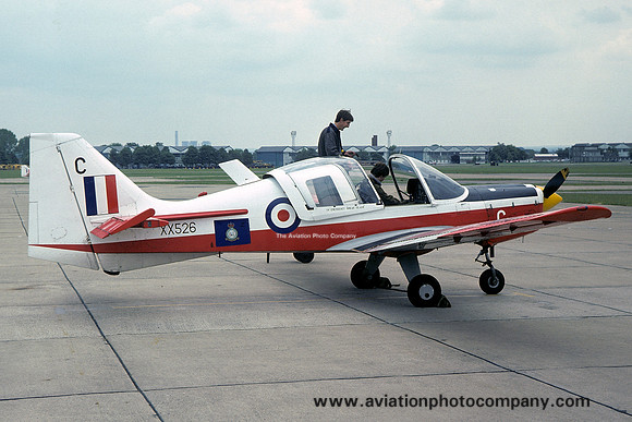 RAF Oxford UAS SAL Bulldog T.1 XX526/C (1976)