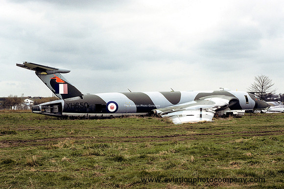 RAF Handley Page Victor K.1A XH650 at RAF Manston (1978)