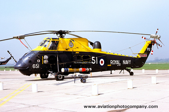 Royal Navy 737 Squadron Westland Wessex HAS.3 XP139/PO651 (1978)