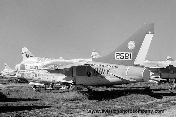 US Navy NATC LTV NA-7A Corsair 152581 at MASDC Davis Monthan (1979)