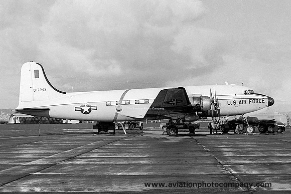 USAF Strategic Air Command Douglas C-54D Skymaster 43-17243 (1973)