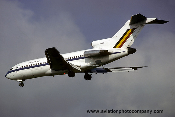 Belgian Air Force 15 Wing Boeing 727-29C CB01 (1981)