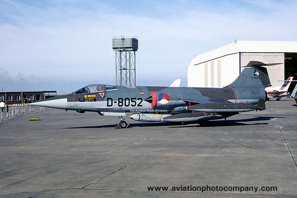 Dutch Air Force 306 Squadron Lockheed F-104G Starfighter D-8052 (1981)