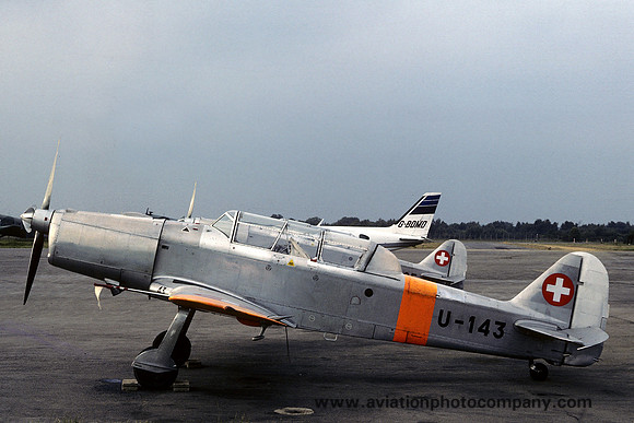Swiss Air Force Pilatus P-2 U-143 (1981)