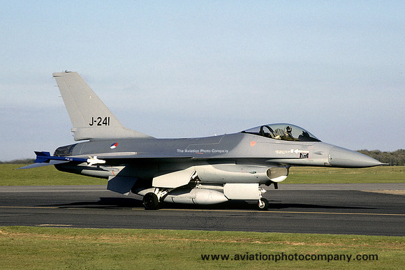 Dutch Air Force GD F-16A Fighting Falcon J-241 (1981)