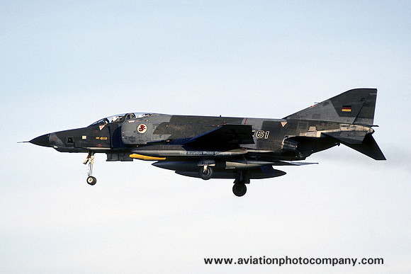 German Air Force AKG51 McDonnell RF-4E Phantom 35+61 (1981)